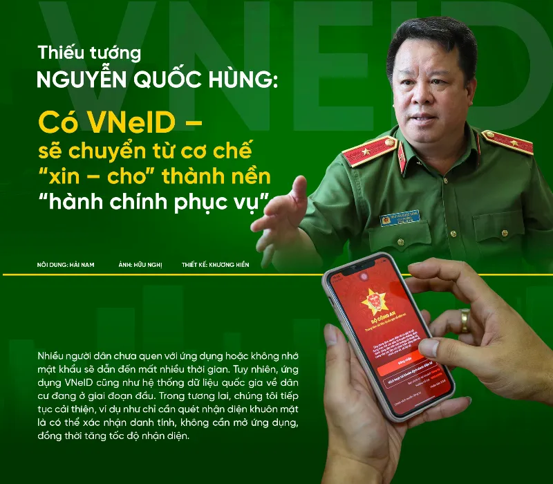 Một người cần đến cơ quan công an để giải quyết các vấn đề phức tạp hơn khi tìm cách đổi số điện thoại trên VNeID, như quên mật khẩu hoặc tài khoản bị khóa.